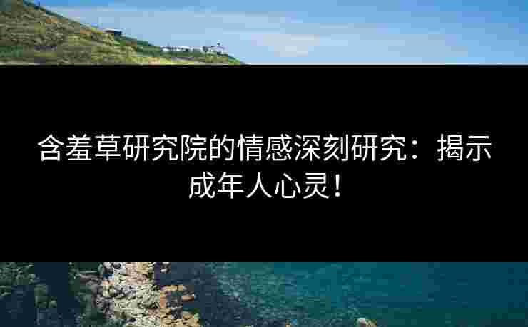 含羞草研究院的情感深刻研究：揭示成年人心灵！